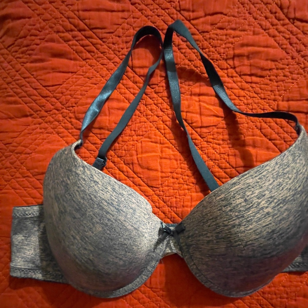 Green padded bra-38C